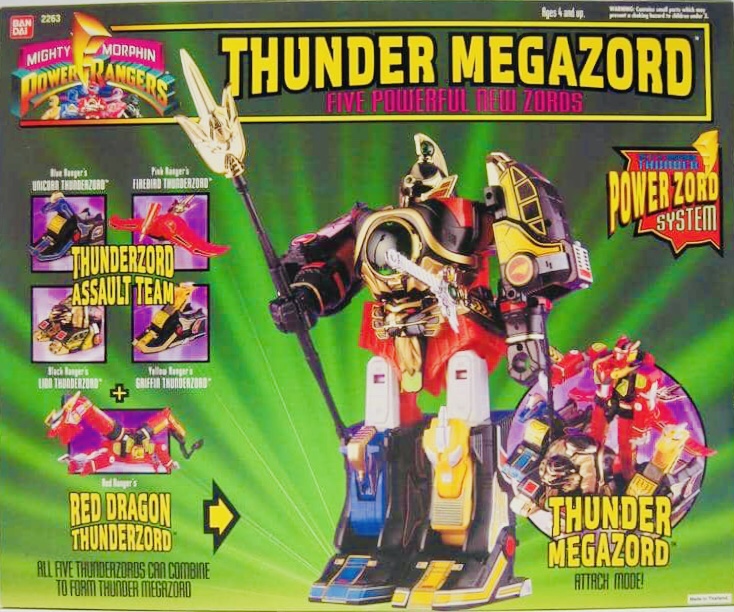 Deluxe Thunder Megazord