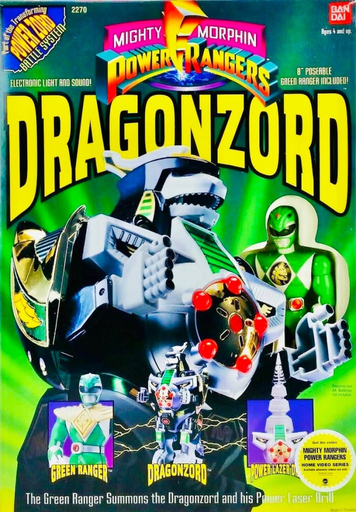 Dragonzord with Green Ranger