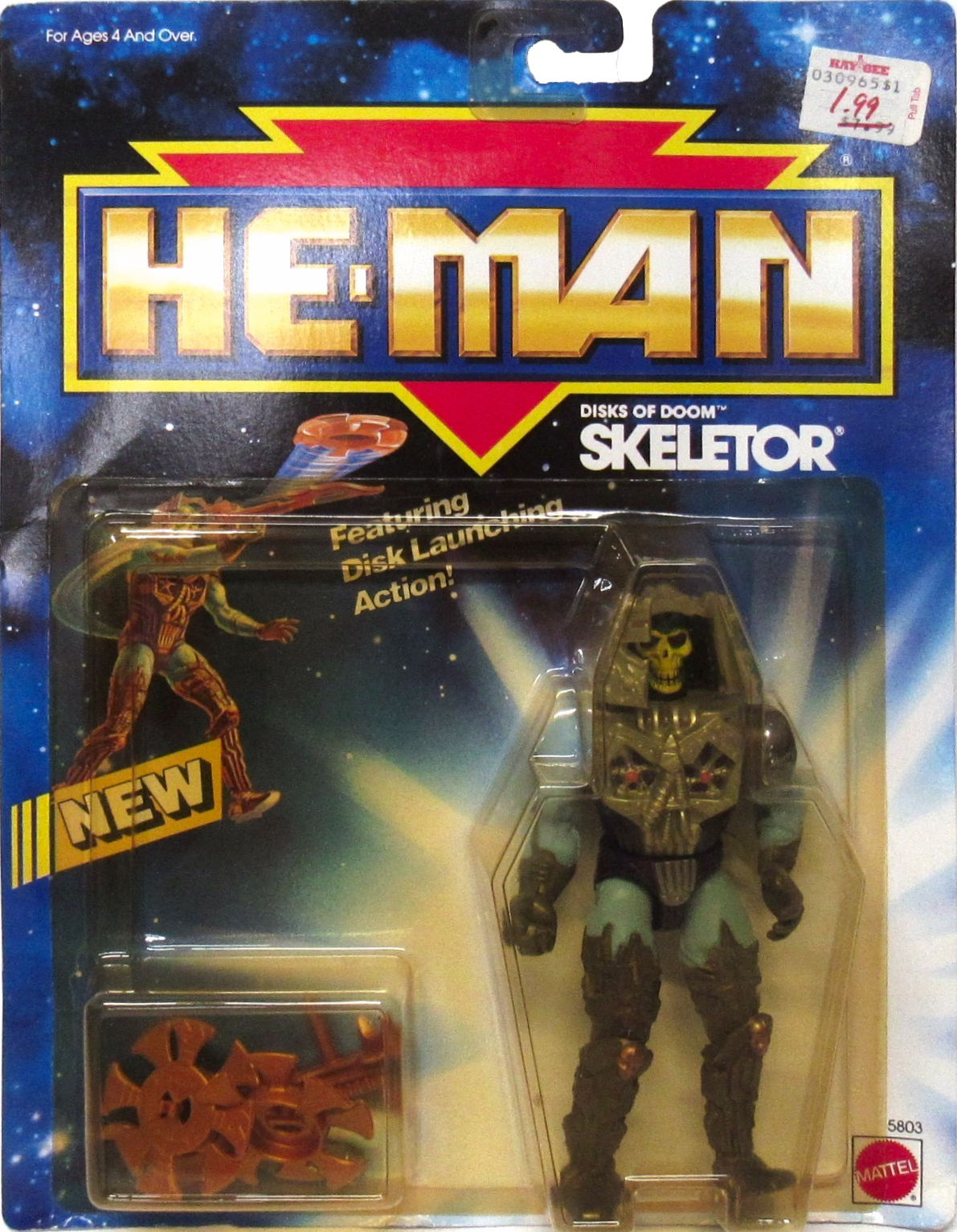 Disks of Doom Skeletor