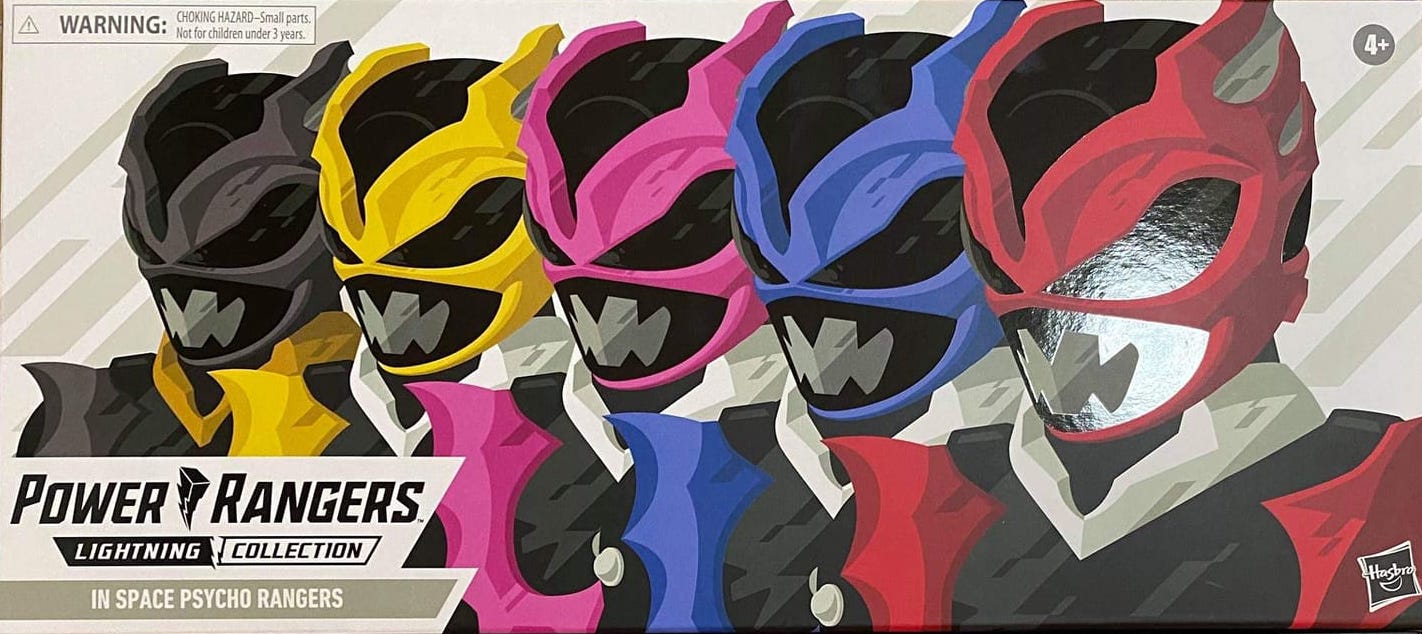 Psycho Rangers 5 Pack