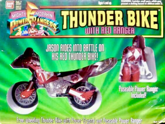 Thunder Bike w/ Red Ranger